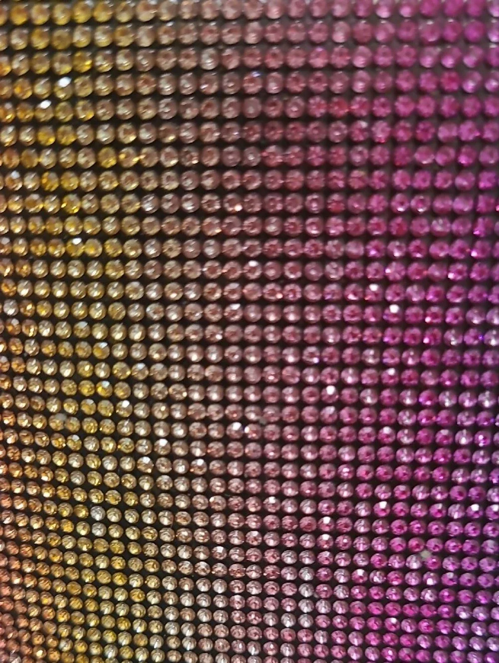 Vegan Rainbow Crystal Crossbody Bag